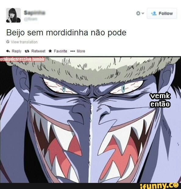 Beijo sem mordidinha não pode