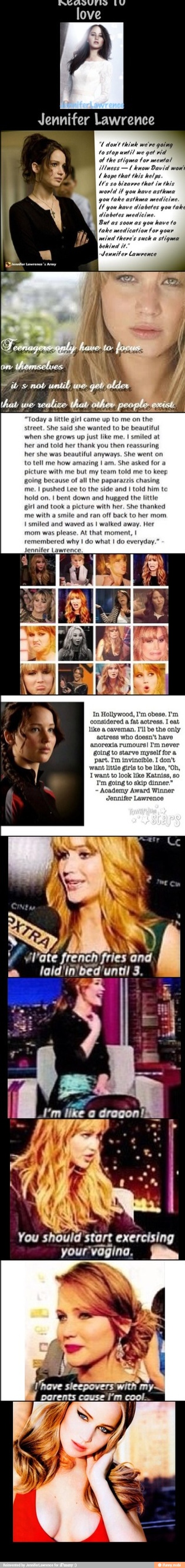 Jennifer Lawrence
1 don't think we've going
to stop until we get vid
of the stigma tor mextal
illness
1 know David won
l hope that this helps.
bizavve that in this
world if you have asthma
you take asthma medicine
Uf you have diabetes you take
diabetes medicine.
But as soon as you have to
fake medication for your
mind there's suck a stiguea