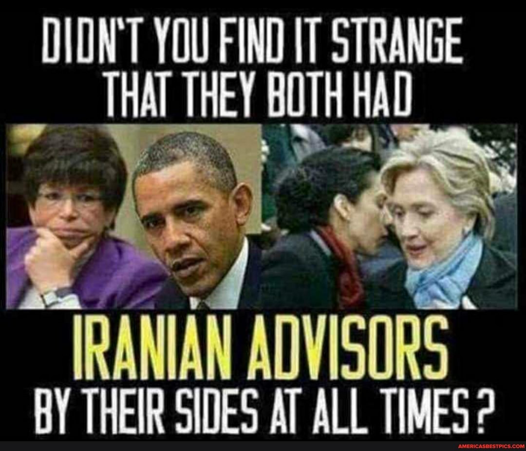 DION'T YOU FIND IT STRANGE TVEY BOTH HAD
IRANIAN ADVISORS BY THEIR SIDES AT ALL TIMES?
