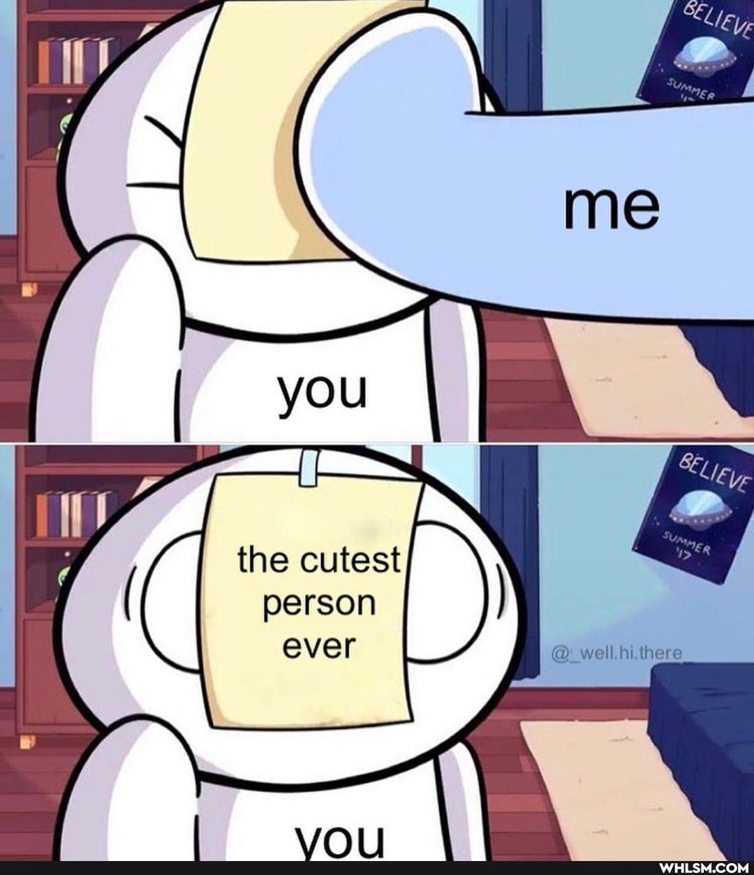 the cutest person ever @_well.hi, there