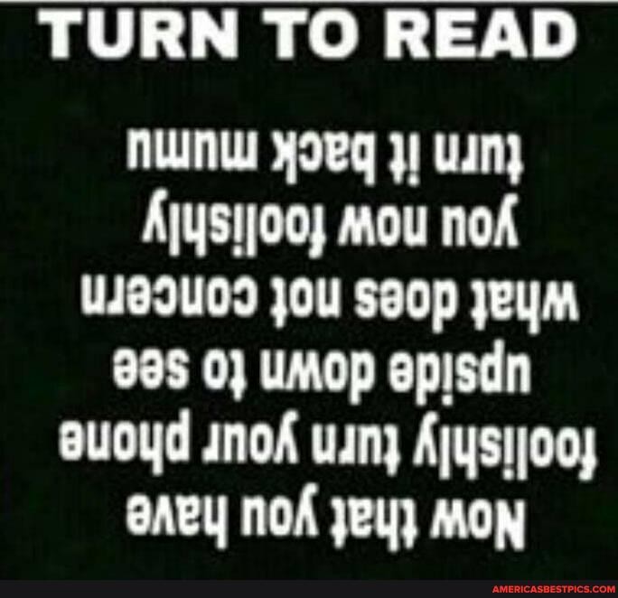 TURN TO READ
nwinw Wn}