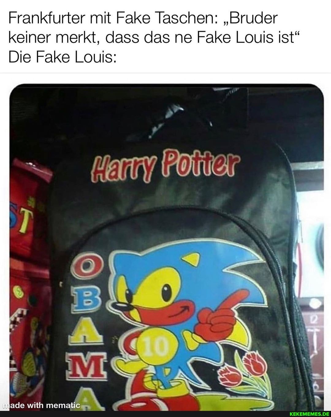 Frankfurter mit Fake Taschen: "Bruder keiner merkt, dass das ne Fake Louis ist"
Die Fake Louis: