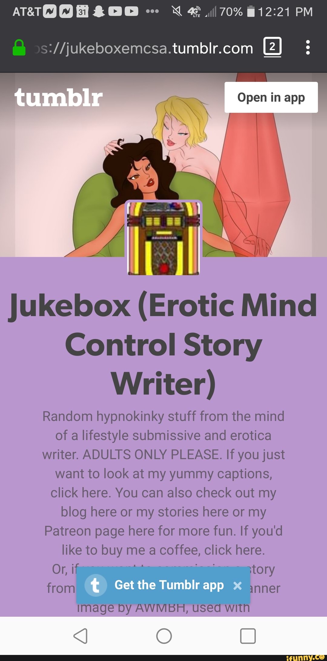 Mind Control Stories, New