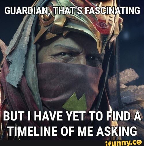 NDA: BUT I HAVE YET TO F y
'TIMELINE OF ME ASKING I I