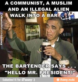 A COMMUNIST, A MUSLIM
AND AN ILLEGAL ALIEN
No INT ant ee