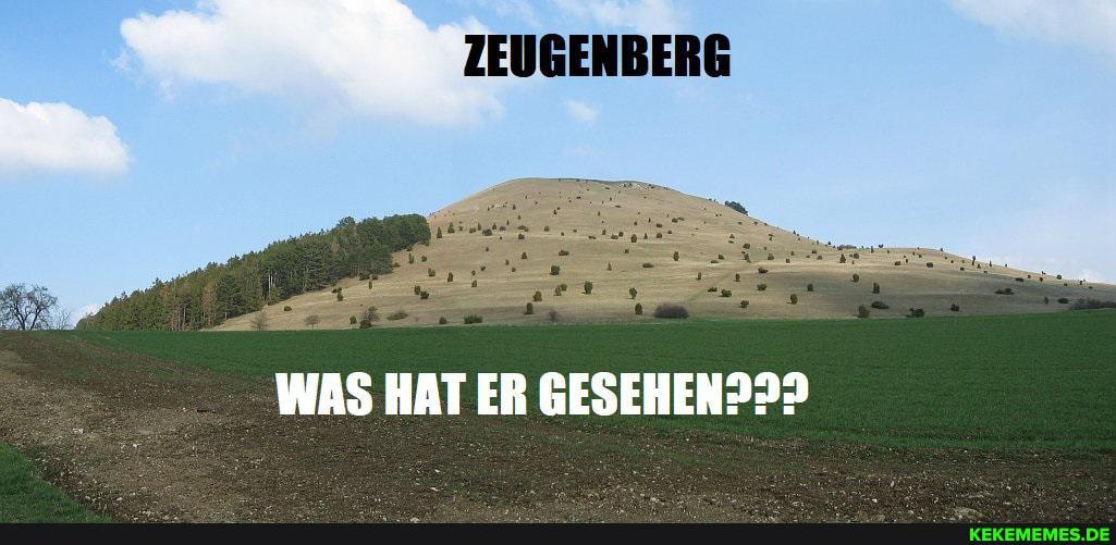 WAS HAT ER GESEHEN?>>
