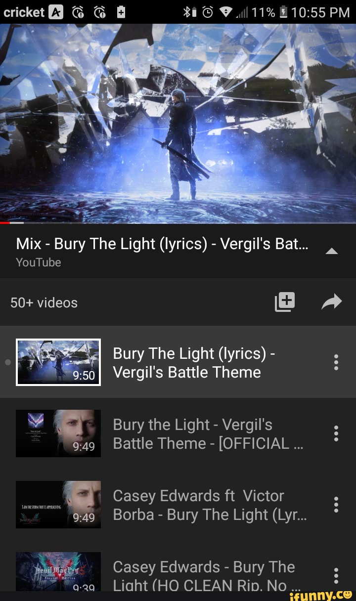 Casey Edwards ft. Victor Borba - Bury The Light (Lyrics) Vergil