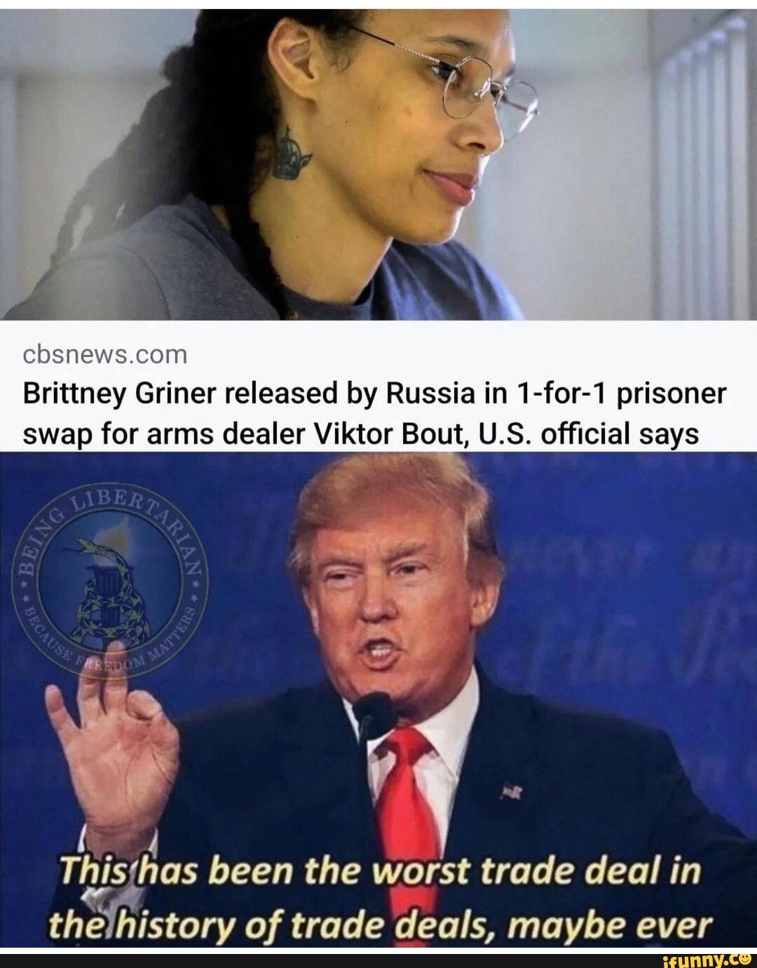 Brittney Griner Released By Russia In 1-for-1 Prisoner Swap For Arms ...