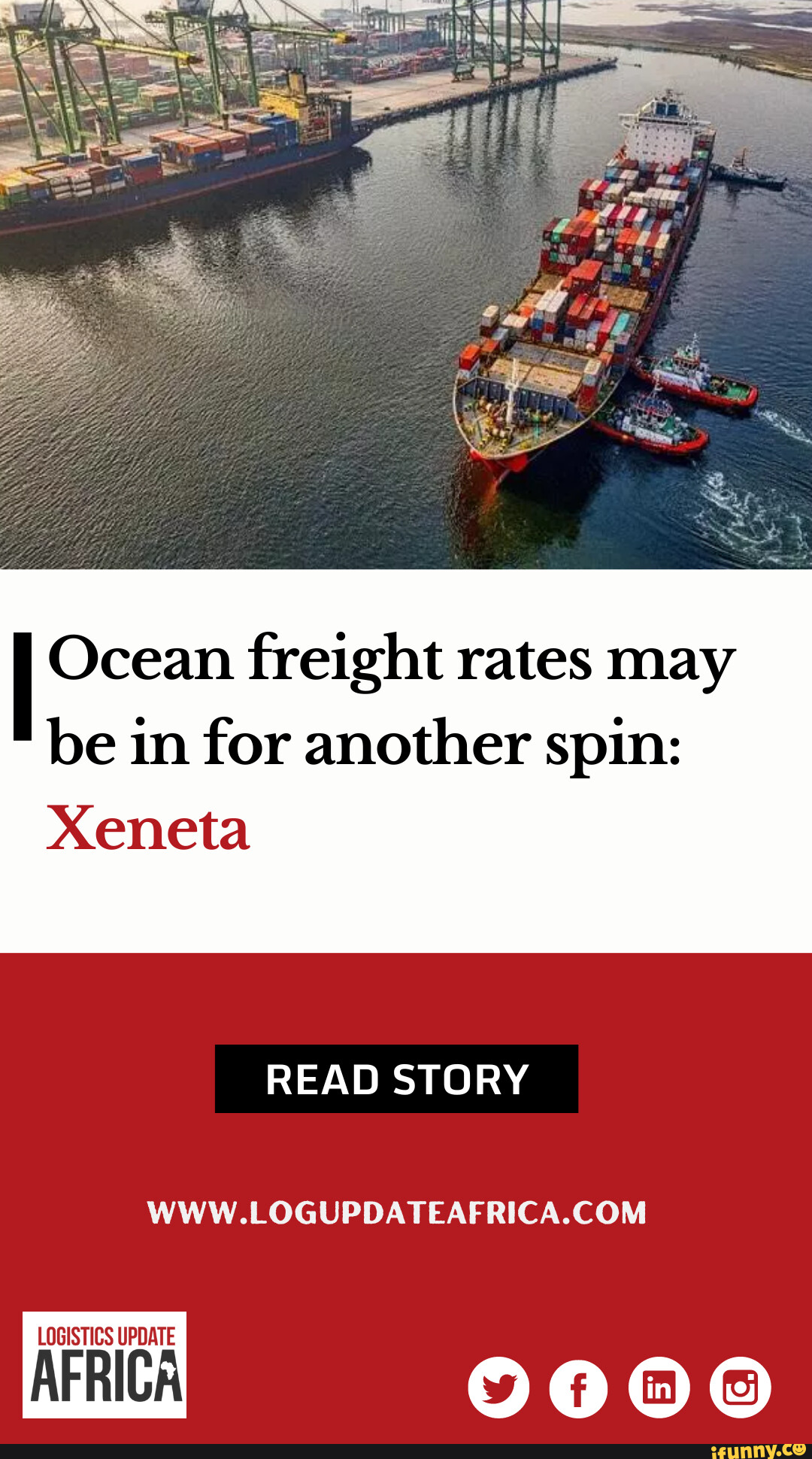 Ocean Freight Rates May Be In For Another Spin: Xeneta - Ocean Freight ...