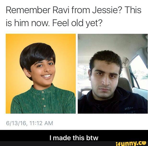 Remember Ravi from Jessie? This is him now. Feel old yet? Imade this ...