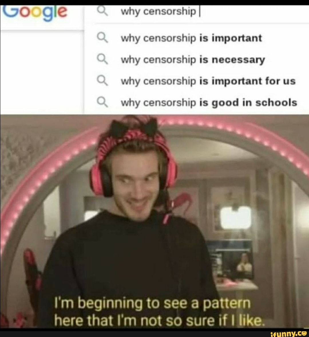 Why censorship I why censorship is important why censorship is necessary why censorship is
