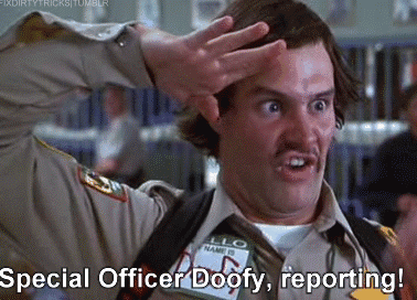 Special Officer Doofy, reporting! - iFunny