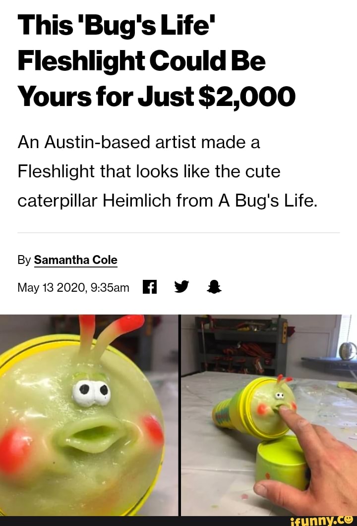 This 'Bug's Life" Fleshlight Could Be Yours for Just
