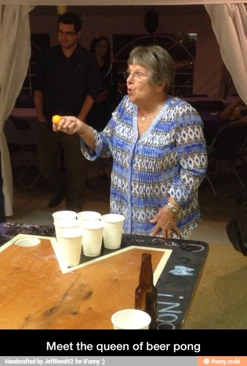 Meet the queen of beer pong - Meet the queen of beer pong