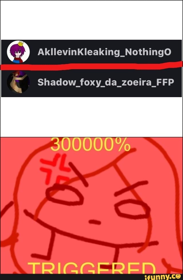 Shadow foxy da zoeira FFP