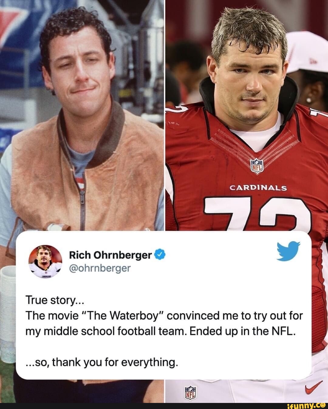 The Waterboy is HILARIOUS & WHOLESOME :') 