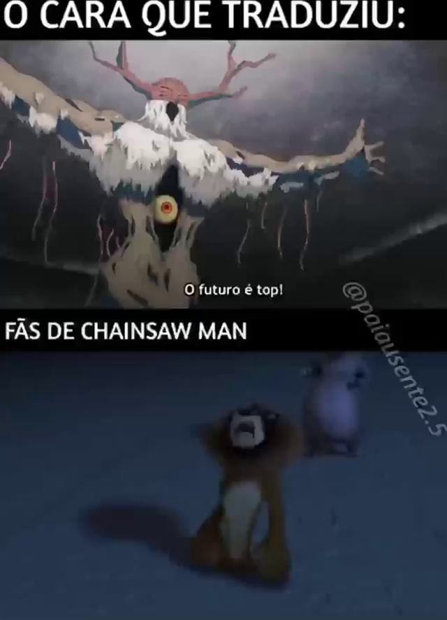 O futuro é top: fãs de Chainsaw Man reagem à tradução de famosa fala