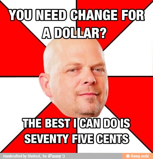 NEEDICHANGE FOR
(ANDOLLAR?