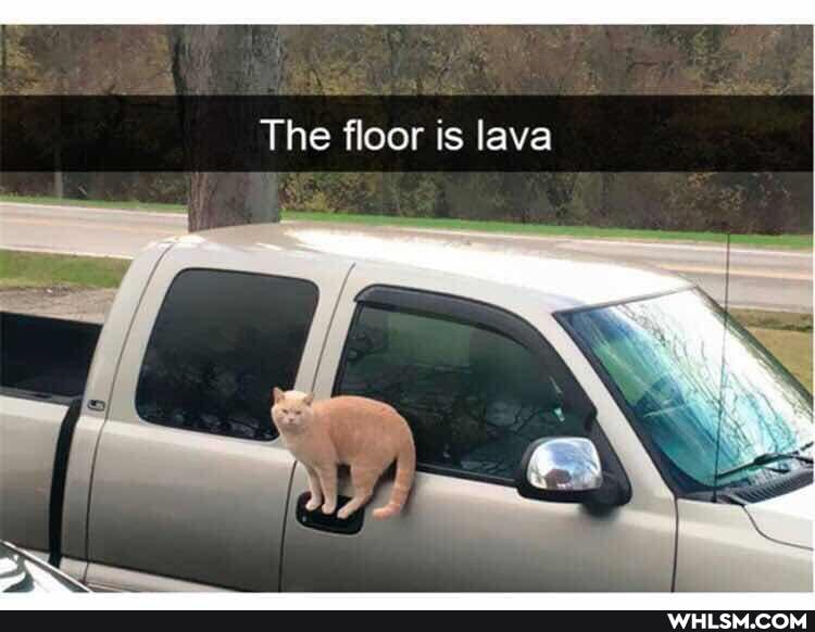 The floor is lava