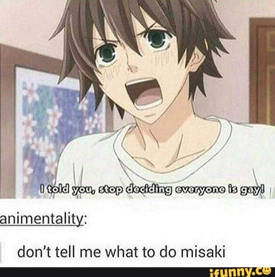 animentality:
don't tell me what to do misaki