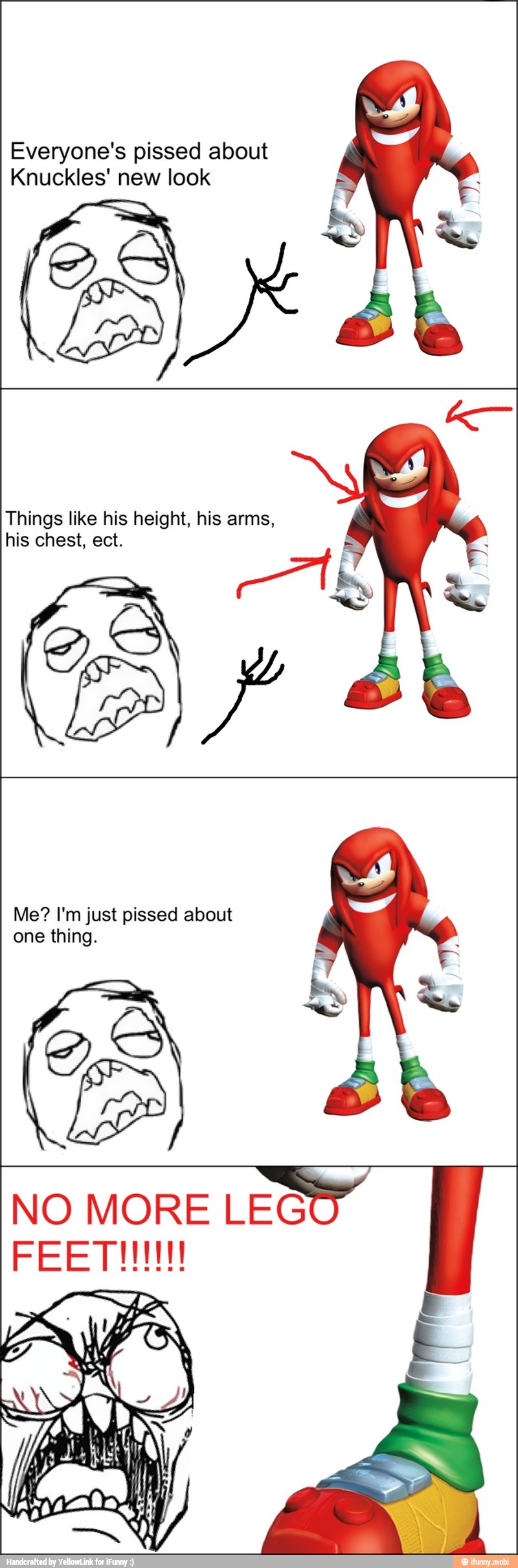 Everyone's pissed about
Things like his height, his arms,
his chest, ect.
Me? I'm just pissed about
one thing.