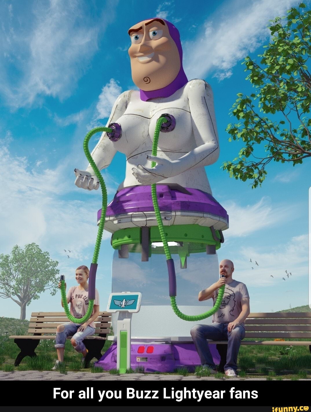 For all you Buzz Lightyear fans For all you Buzz Lightyear fans iFunny