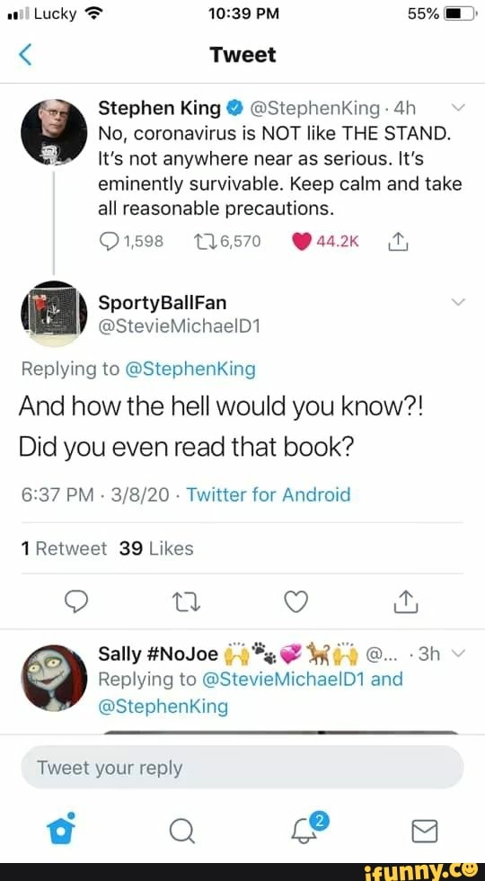 Stephen King Twitter