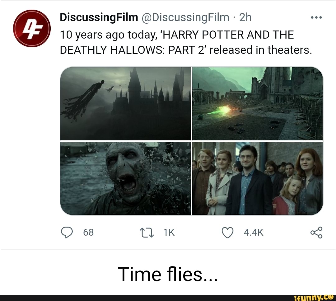 Discussing Film DiscussingFilm 10 years ago today, 'HARRY POTTER AND