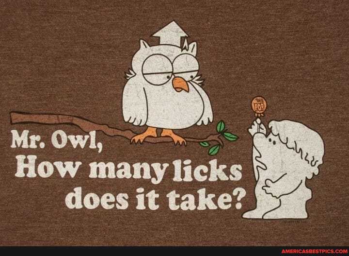 How many licks does it take?