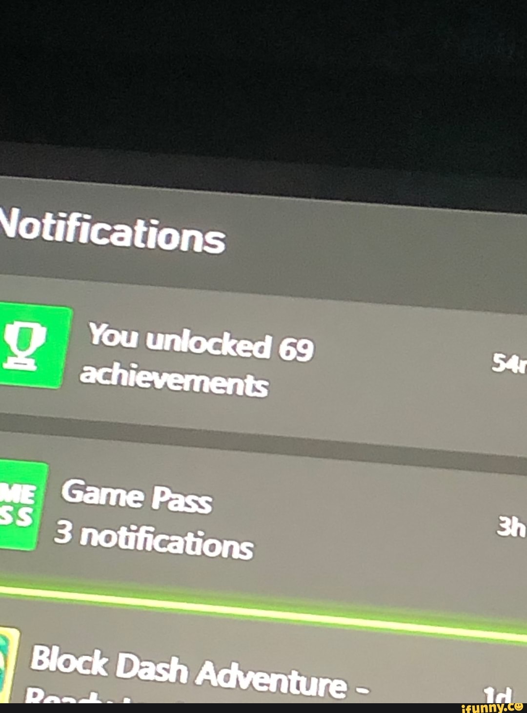 Votifications
You unlocked 69
Me Game Pass
3 Notifications
Block Dash Adventure ~
Dae 2