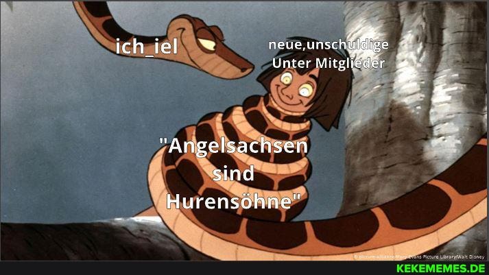 ich i neue,unschü ich_iel
Unter Mitglieder
"Angelsachsen sind
Hurensöhne"