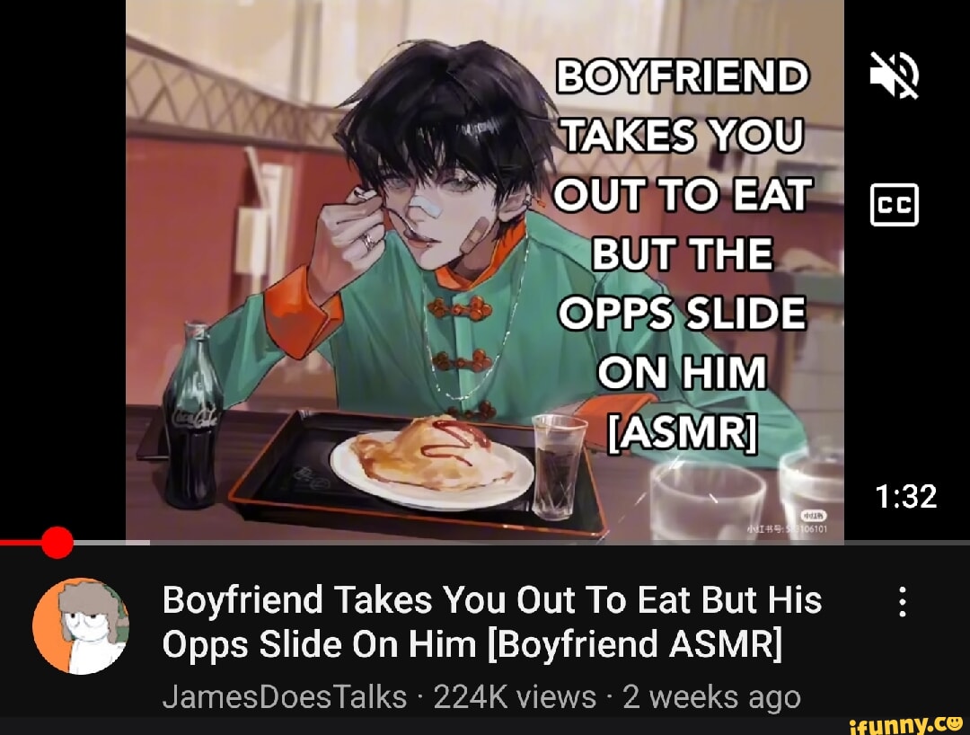 BOYFRIEND TAKES YOU OUTTOEAT BUT THE OPPS SLIDE ON HIM [ASMR] Boyfriend  Takes You Out To