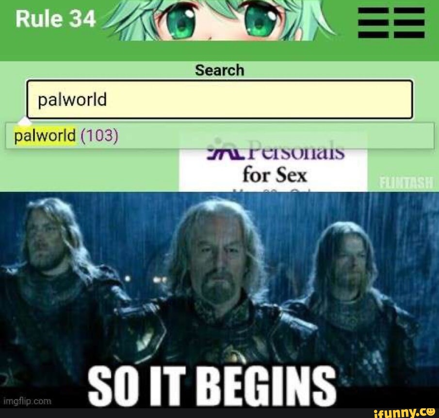 Palworld Palworld 103 For Sex So It Begins Ifunny 