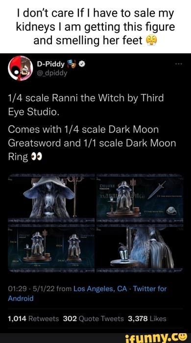 Third Eye Studio Elden Ring 1/4 Ranni The Witch