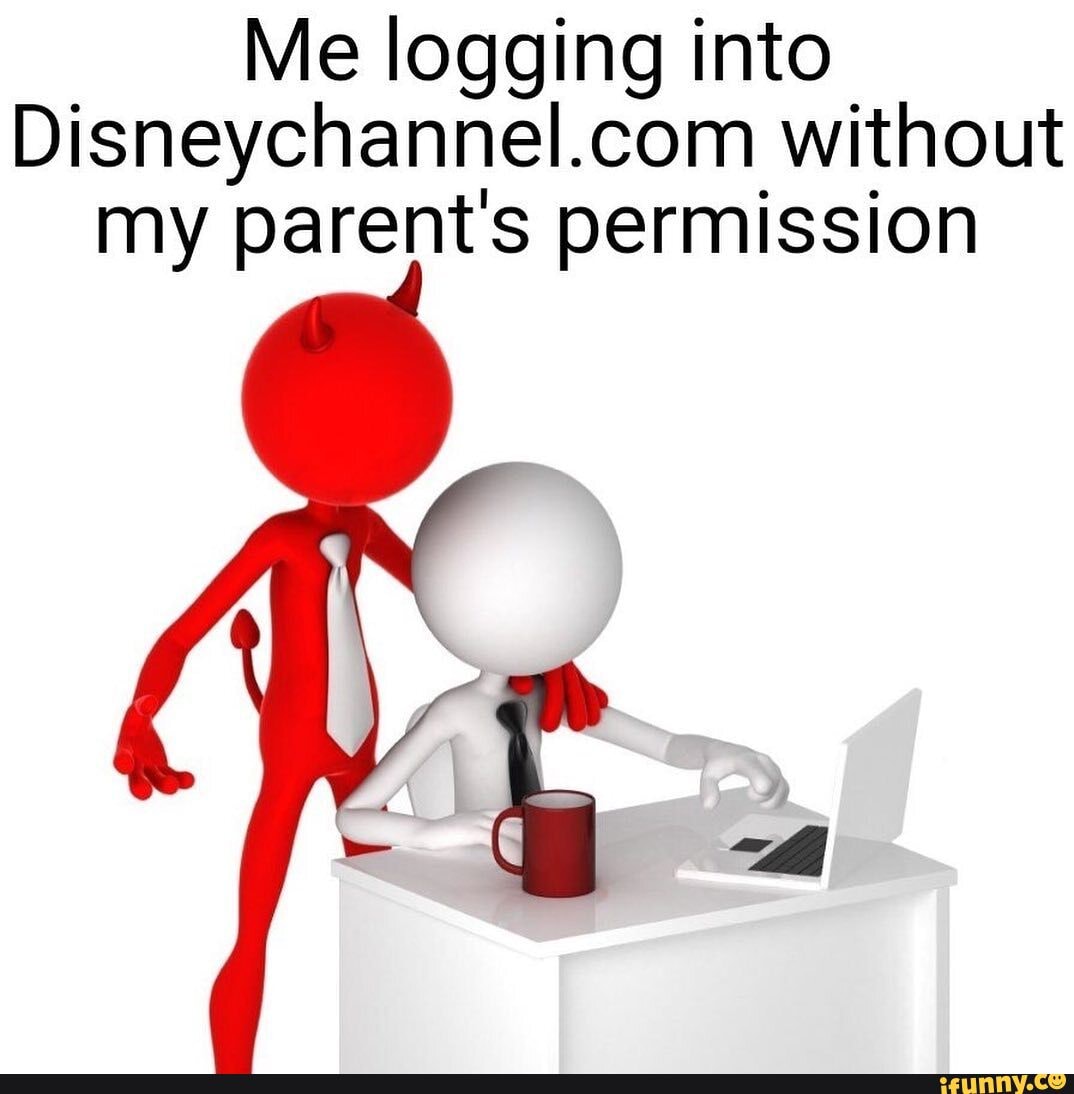 Me logging into without my parent's permission