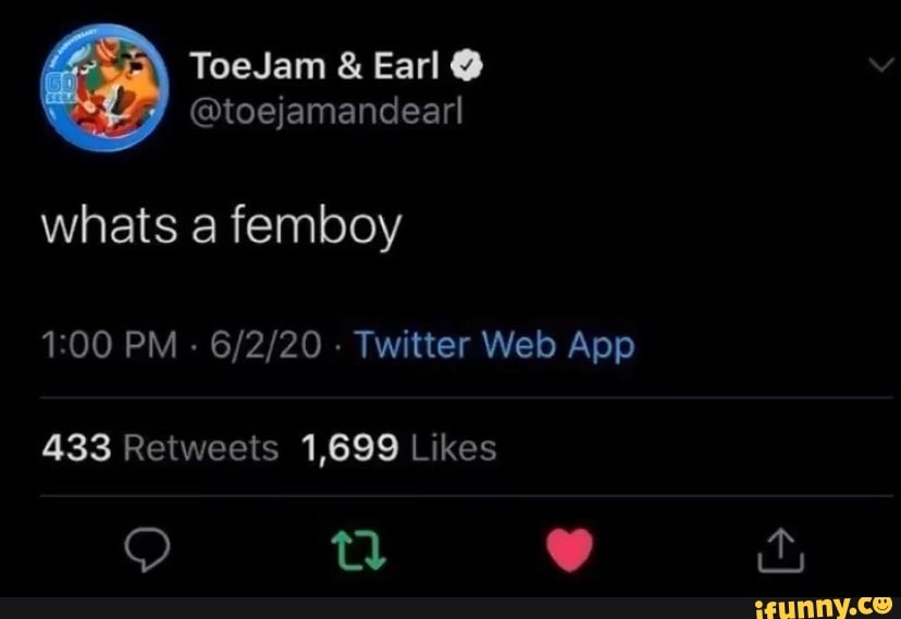 Whats A Femboy Ifunny