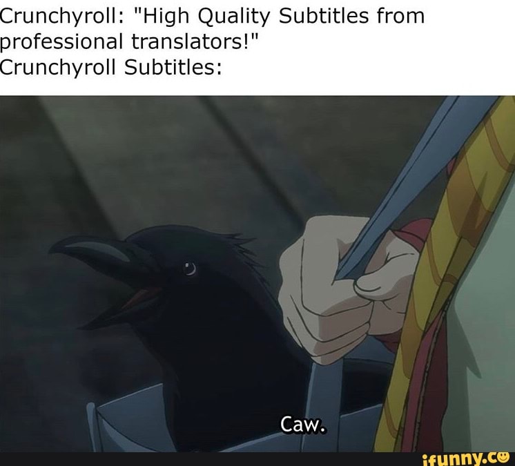 runchyroll: "High Quality Subtitles from
professional translators!"
runchyroll Subtitles: