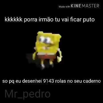 Bob Esponja Puto com shitposts 