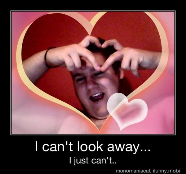I can't look away...
I just can't..