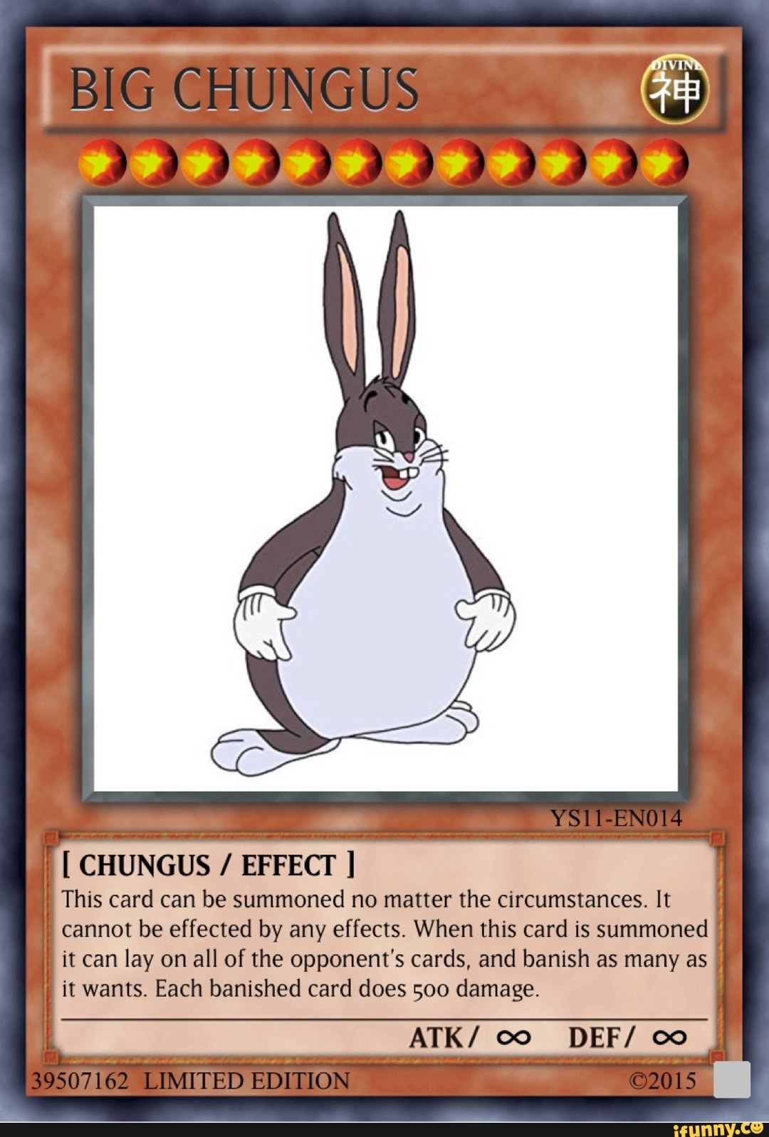 big chungus yugioh card YU-GI-OH! - Bang Shot (BP02-EN141) - Battle Pack 2: War of The Giants - 1st Edition New, bigger big chungus picture