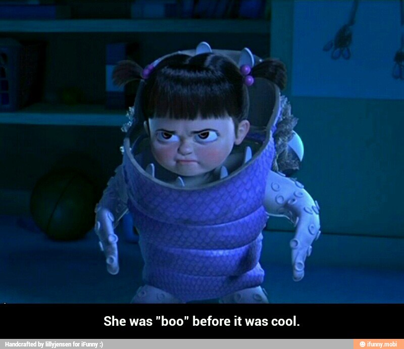 She was "boo" before it was cool. - She was "boo" before it was cool.