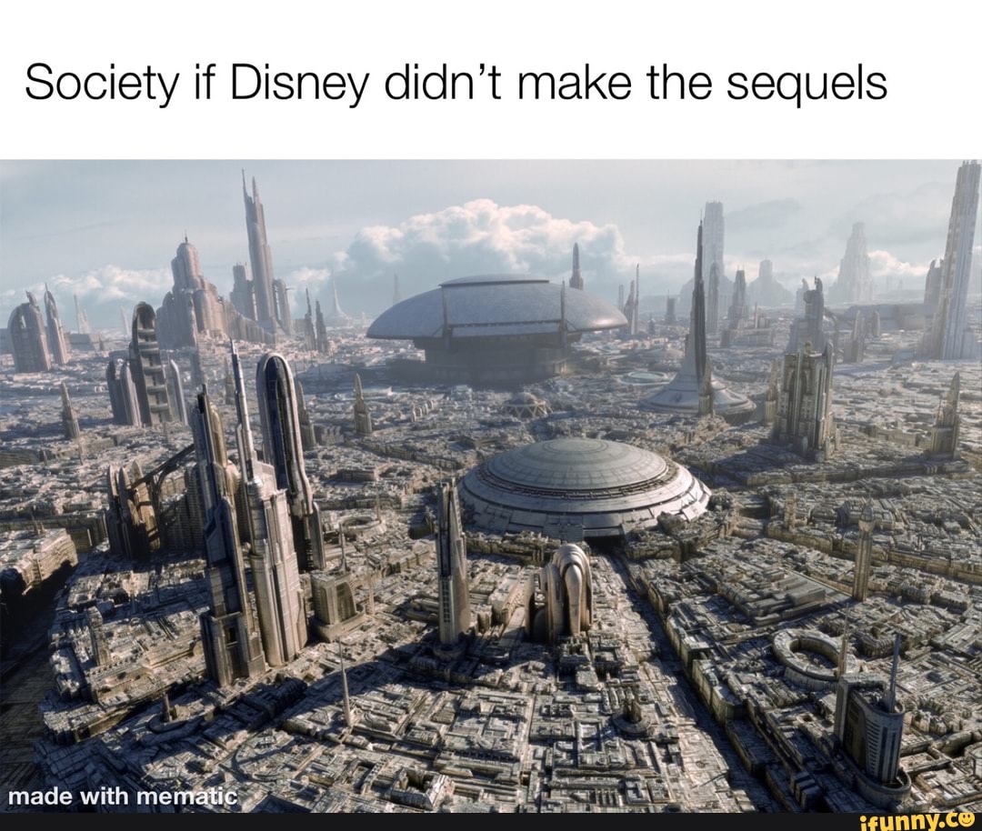Society if Disney didn't make the sequels