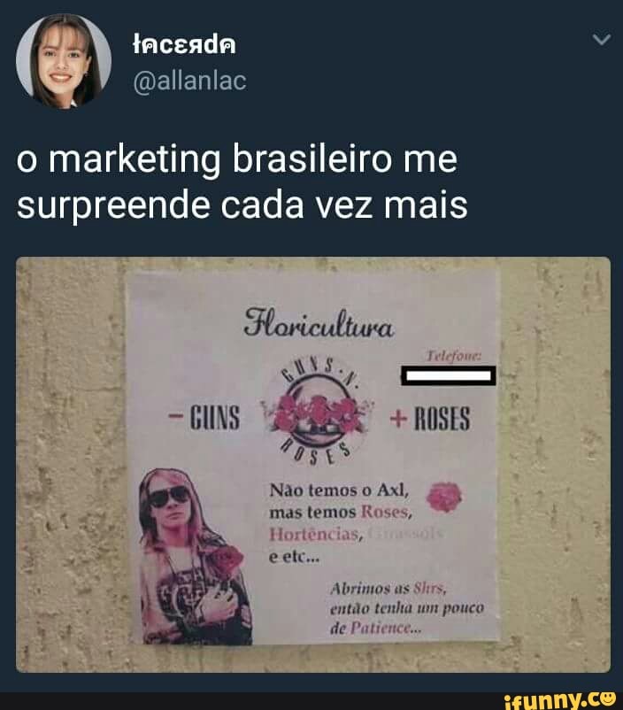 o marketing brasileiro me
surpreende cada vez mais
Abrimos as Shrs