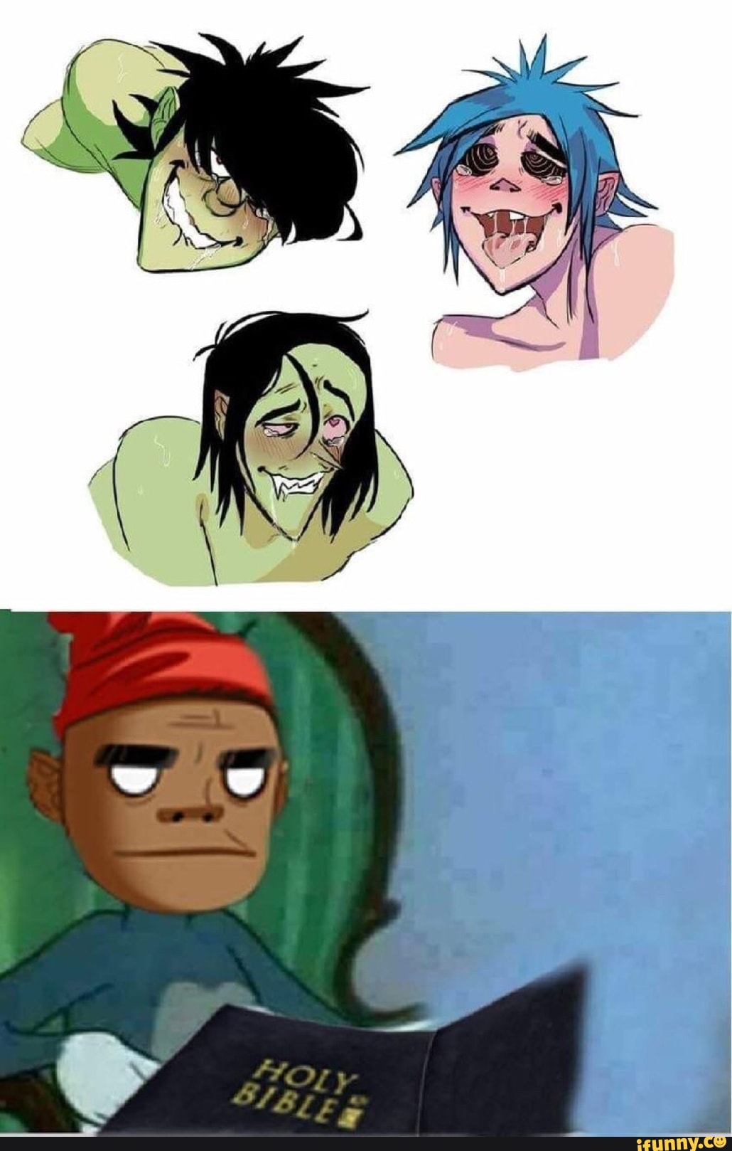 Gorillaz яой манга фото 66