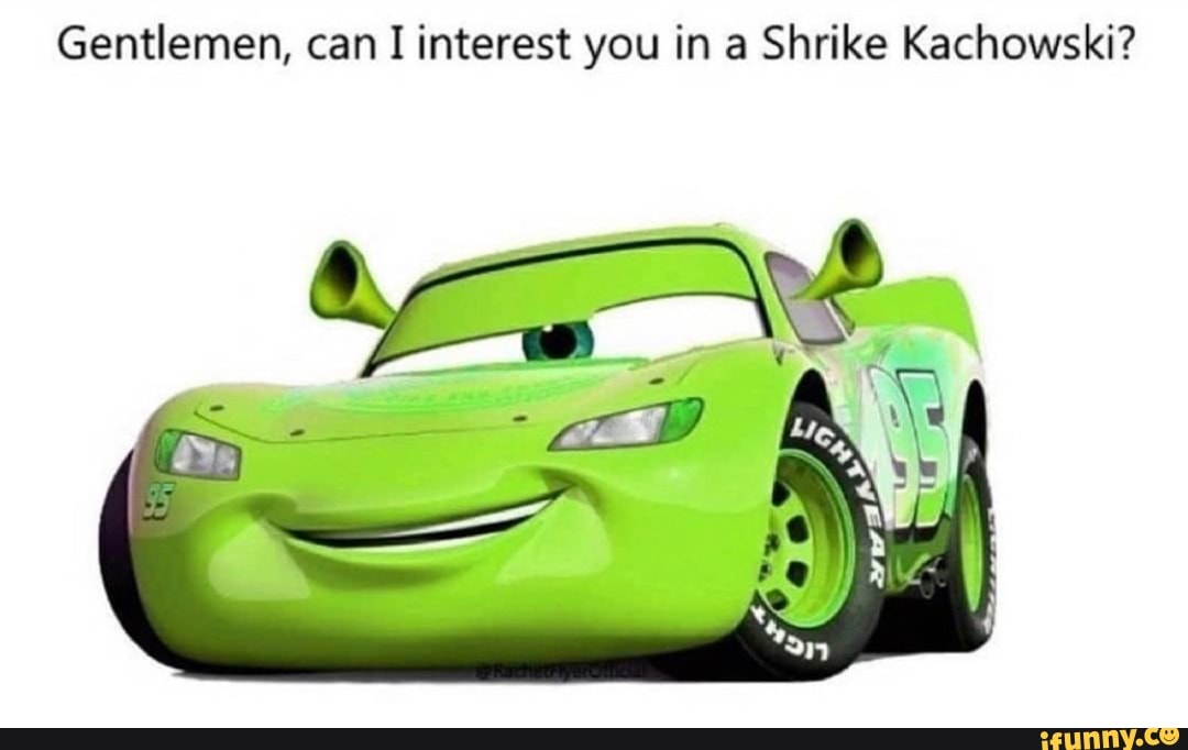 mike wazowski and lightning mcqueen