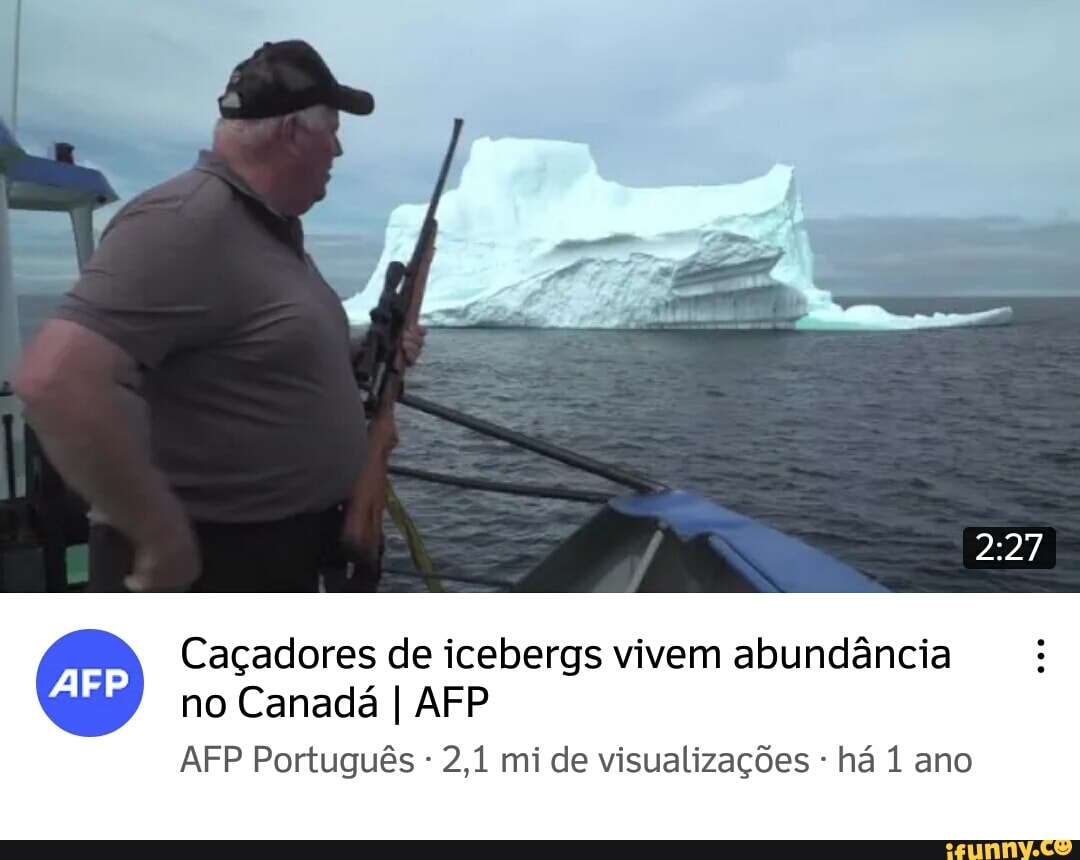 Caçadores de icebergs vivem abundância no Canadá I AFP
AFP Português 2,1 mi de visualizações há 1 ano