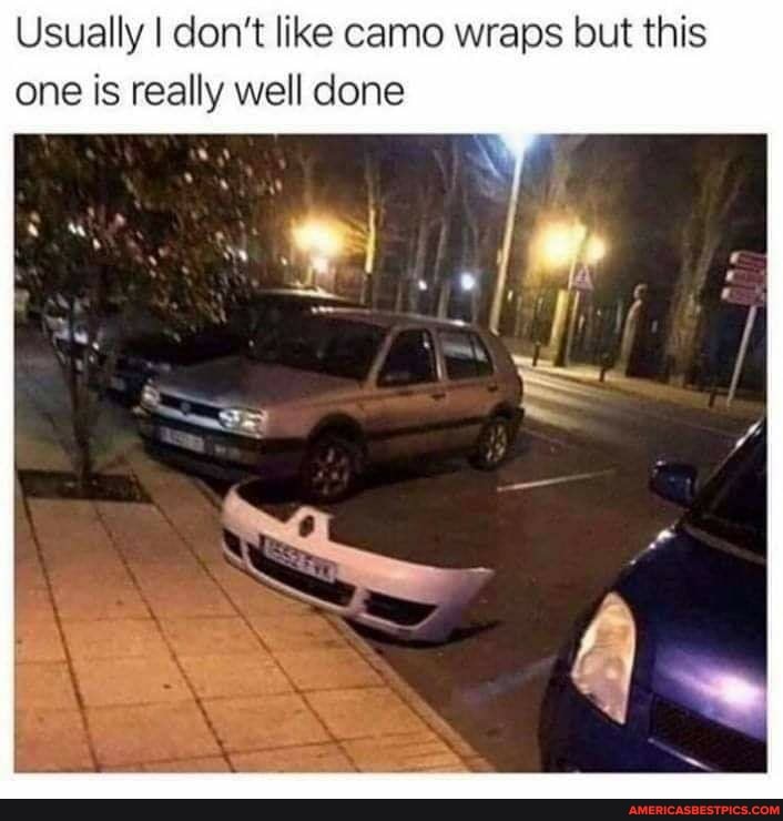 Usually I don't like camo wraps but this one is really well done