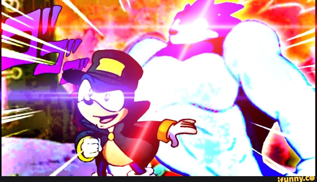 jojo, jjba, cca, coloniacontraataca, sonic, sanic, jotaro, crossover