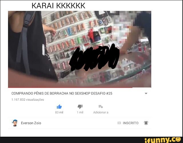 COMPRANDO PÉNIS DE BORRACHA NO SEXSHOP DESAFIO 425