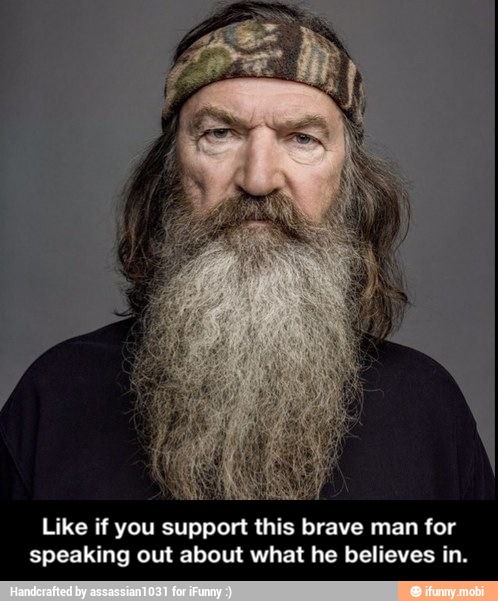Like if you support this brave man for
speaking out about what he believes in. - Like if you support this brave man for speaking out about what he believes in.
